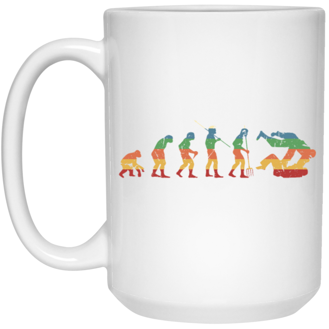 Learn To Walk Up Right To Start Judo Great Gift For Any Martial Artist And Judo Fighter White Mug