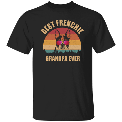 Retro Best Frenchie Grandpa Ever, Bulldog Lover Unisex T-Shirt