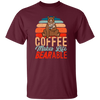 Coffee Makes Life Bearable, Retro Coffee And Bear Vintage Gift