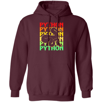 Boa Constrictor, Venom Ball, Python Snake, Reptile Colorful Snake Pullover Hoodie