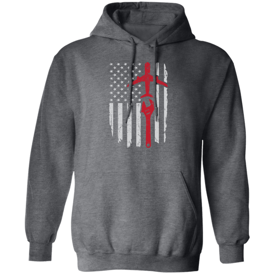 Airplane Mechanic Apparel Aircraft American Flag