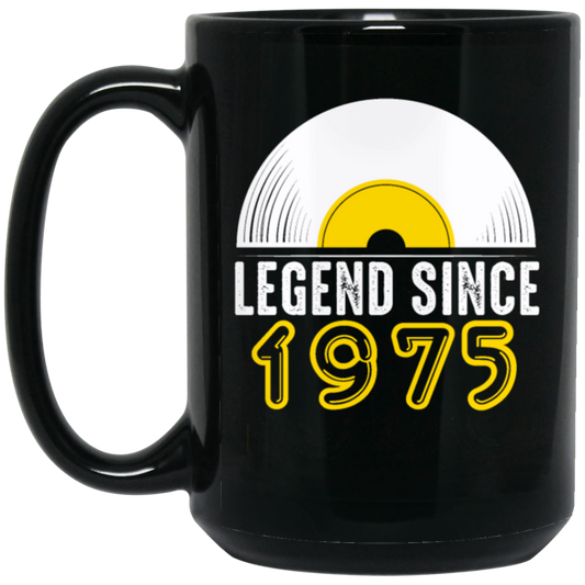 Birthday Present Legend Since 1975 Record Gift