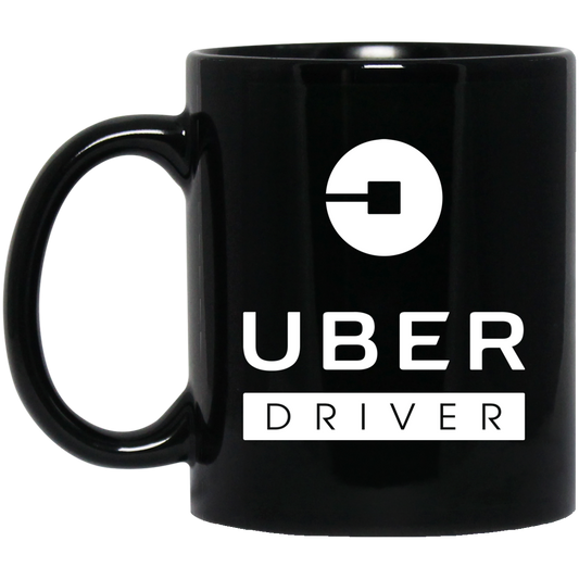 Uber Gift, Uber Driver, Uber Design, Gift For Uber Driver LYP01 Black Mug