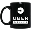 Uber Gift, Uber Driver, Uber Design, Gift For Uber Driver LYP01 Black Mug