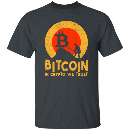 Bitcoin - Sunset - IN CRYPTO WE TRUST