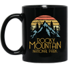 Vintage Rocky Mountains National Park, Retro Colorado National Park Gift