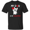 Valentine Gift My Dog Is My Valentine Love Dog Gift