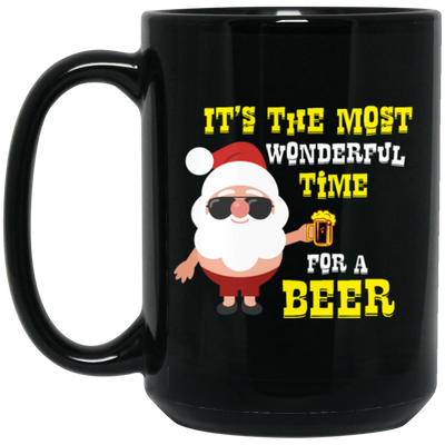 Funny Christmas Santa, Santa Drinking Beer