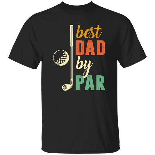 Retro Golf Best Dad By Par, Daddy of the year gift