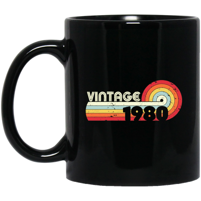 1980 Birthday Gift Design, Classic, Vintage 1980