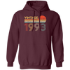 Birthday Gift Vintage Classic Born In 1993 Gifts Pullover Hoodie