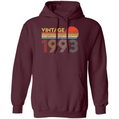 Birthday Gift Vintage Classic Born In 1993 Gifts Pullover Hoodie