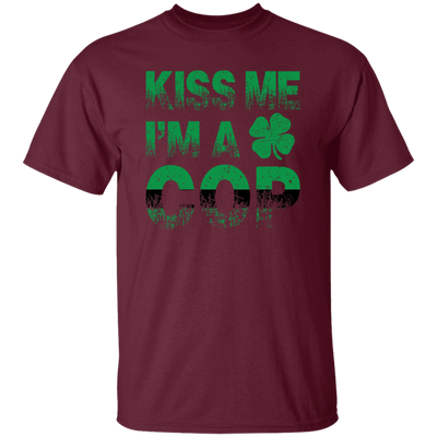 Funny Police American Flag Cop St Patricks Day