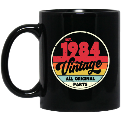 1984 Vintage Design, Retro 1984 Bitthday