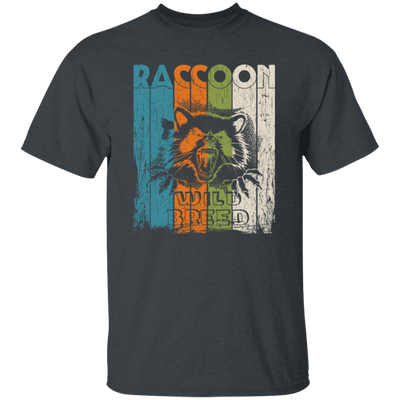 Retro Raccoon Wild Breed Trash Panda Wild Cats Men Wears Unisex T-Shirt