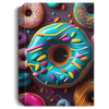 Donut Lover, Colorful Donut Of The Life, Kid Lover Gift Canvas