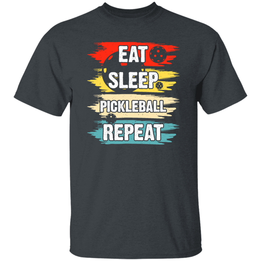 Pickleball Game, Love Pickleball, Ball Sport Gift, Eat Sleep Pickleball Repeat Unisex T-Shirt