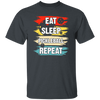 Pickleball Game, Love Pickleball, Ball Sport Gift, Eat Sleep Pickleball Repeat Unisex T-Shirt