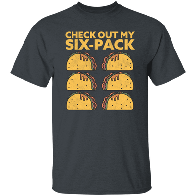 Retro Check Out My Six Pack, Funny Tacos Gift Idea