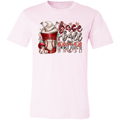 Gift For Mom, Mother's Day Gift, Best Mom Gift, Coffee Lover Gift, Best Baseball Lover Unisex Jersey T-Shirt