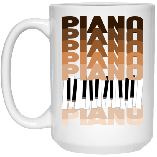 Funny Piano Are You A Pianist Gift White Mug