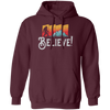 Retro Bigfoot, Believe Bigfoot Sasquatch, Retro Bigfoot Love Gift Pullover Hoodie