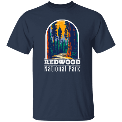 National Park Gift, Redwood Park Gift, Retro Redwood, Love National Parks Unisex T-Shirt