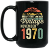 Vintage Since November 1970, 50th Anniversary, Retro 50th Birthday Gift