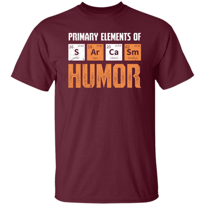 Jokes Physics Design Quote Elements Of Humor Unisex T-Shirt