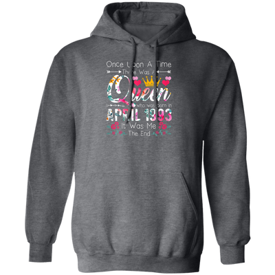 Birthday Girls Birthday Queen April 1993 Pullover Hoodie