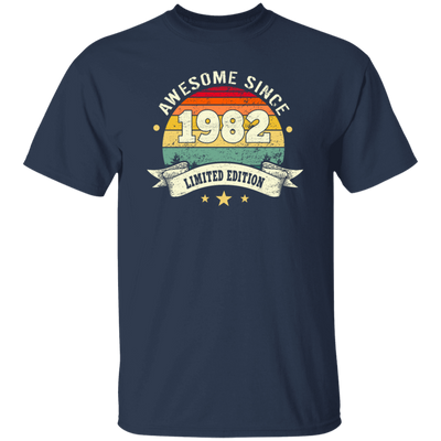 Retro 1982 Birthday Gift, Awesome Since 1982 Unisex T-Shirt