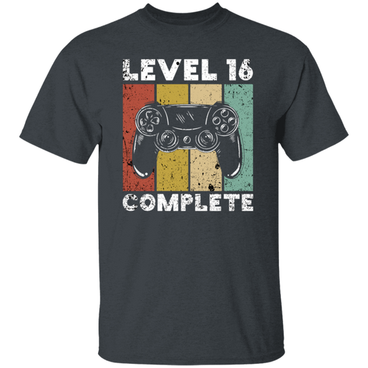 Level 16 Complete, 16th Birthday Gamer Gift, Love Game Gift Unisex T-Shirt