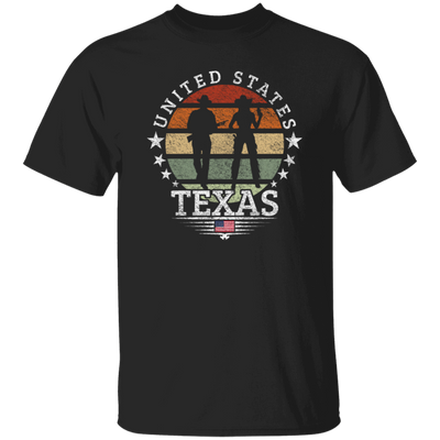 United States Texas Retro Cowboy