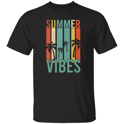 Summer Vibes Palm Trees Retro Great Vibes Summer