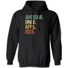 Awesome Since April 2015 Premium Pullover Hoodie