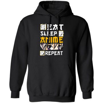 Eat Sleep Anime Repeat Anime Girl Otaku Gift Anime