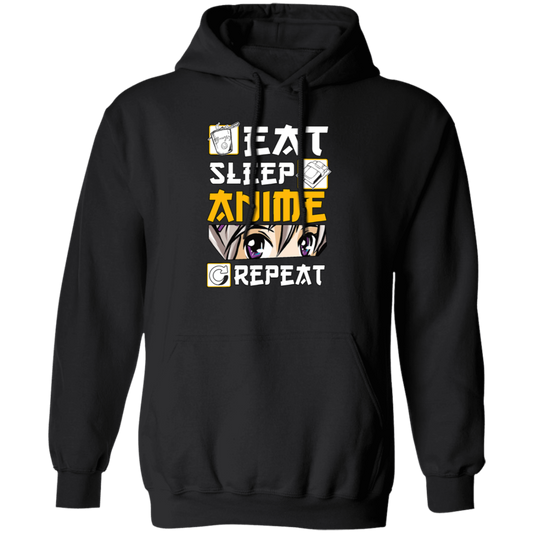 Eat Sleep Anime Repeat Anime Girl Otaku Gift Anime