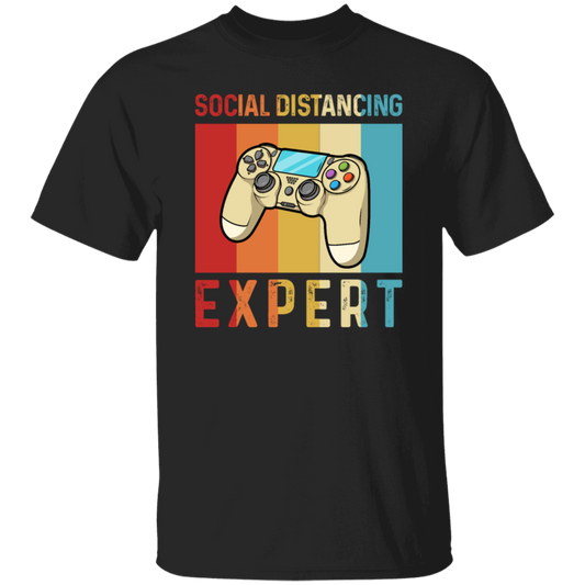 Retro Social Distancing Expert Funny Video Game