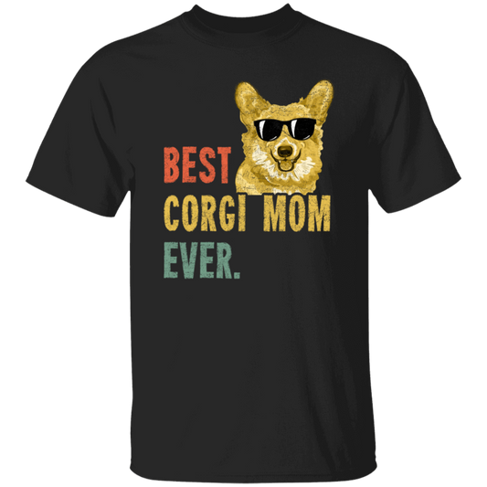 Corgi Best Corgi Mom Ever Retro Dog Funny