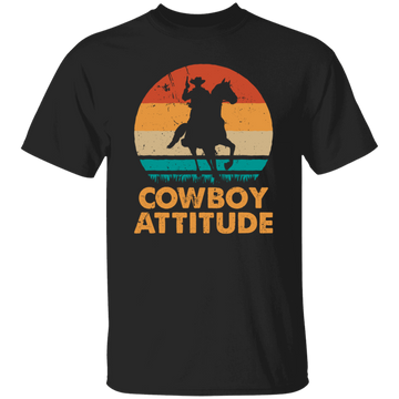 Cowboy Attitude Retro Cowboy Love Cowboy