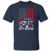 American Love Car, Love Off-road Gift, Car In American, Best Car Guy Gift Unisex T-Shirt