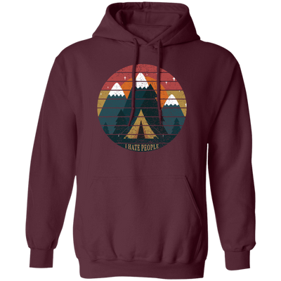 Retro I Hate People, I Love Camping , Camping Lover Gift