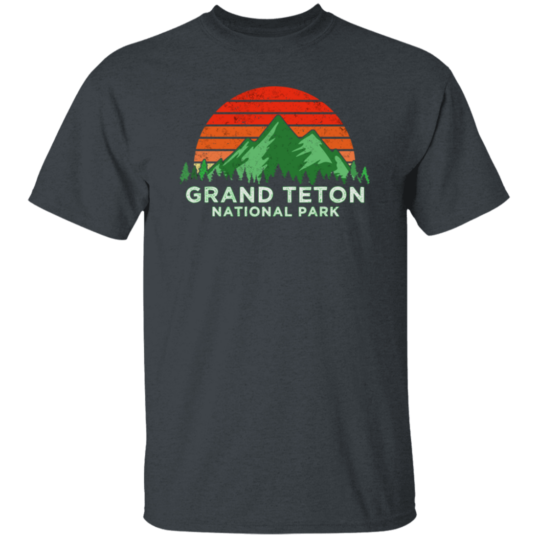 Vintage Grand Teton National Park Souvenir Retro