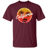 California Surfing Paradise Summer Mood With California Beach Unisex T-Shirt