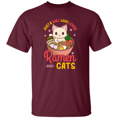 Ramen Lover, Just A Girl Who Loves Ramen And Cats