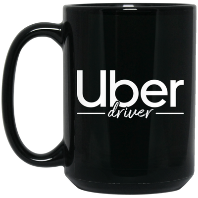 Uber Gift, Uber Driver, Uber Design, Gift For Uber Driver LYP02 Black Mug