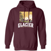 Glacier National Park, WPA Style Vintage Montana