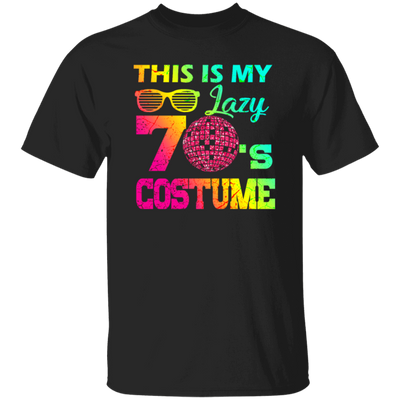 Seventies Dancing Retro Disco 1970s Costume Colorful Swag Unisex T-Shirt