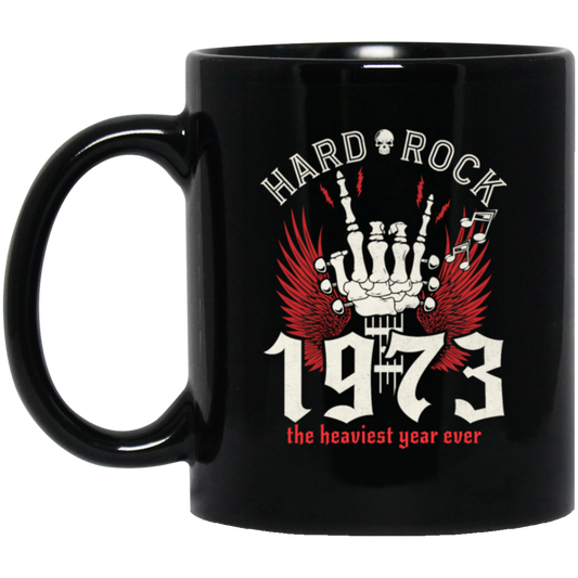 Hard Rock Lover Gift, 1973 The Heaviest Year Ever, Rock Guitar Lover