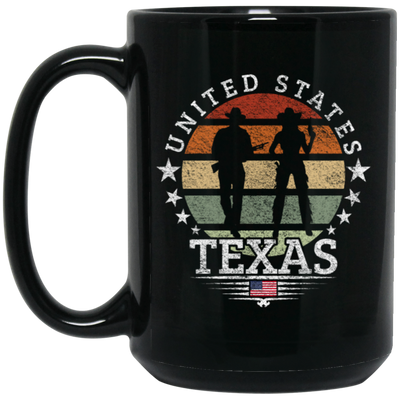 United States Texas Retro Cowboy